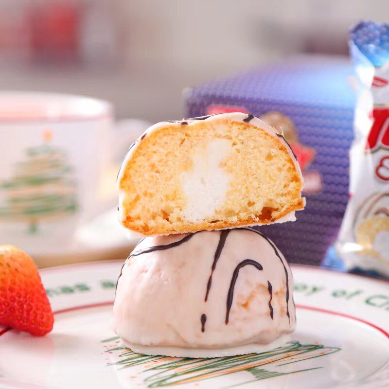 土耳其进口elvan椰蓉雪球堡奶油巧克力糕点西点网红蛋糕点心零食