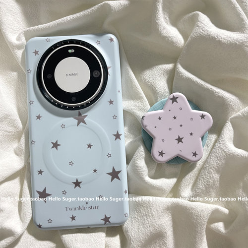 韩系ins小众星星磁吸支架适用华为mate70pro+手机壳mate60pro磁吸菲林壳mate80硬壳保护套mate80promax女款壳
