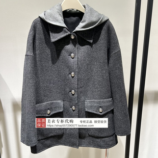 FUUNNY FEELLN/仿佛专柜正品国内代购2025冬款大衣FL00444X3-2699