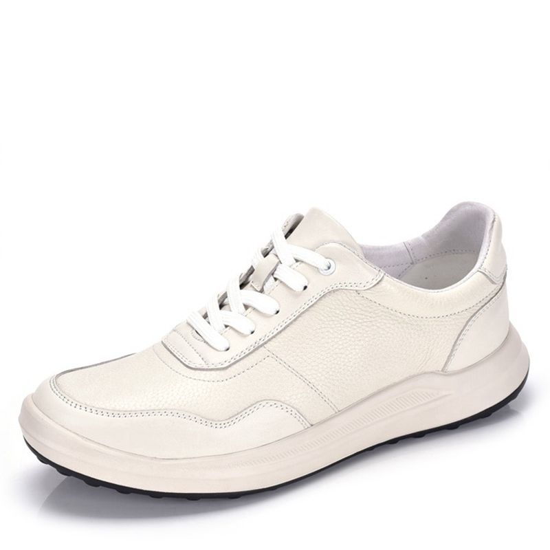 外贸撤柜新款男鞋系带轻盈休闲鞋舒适运动鞋商务休闲皮鞋百搭牛皮