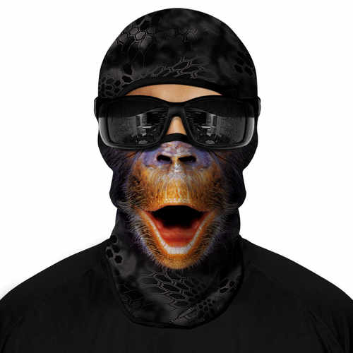 防晒面罩搞怪头套遮全脸骑行面罩