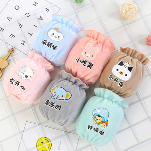 小童男宝女宝卡通可爱秋冬防污手袖 宝宝袖 头套袖 儿童袖 套护袖