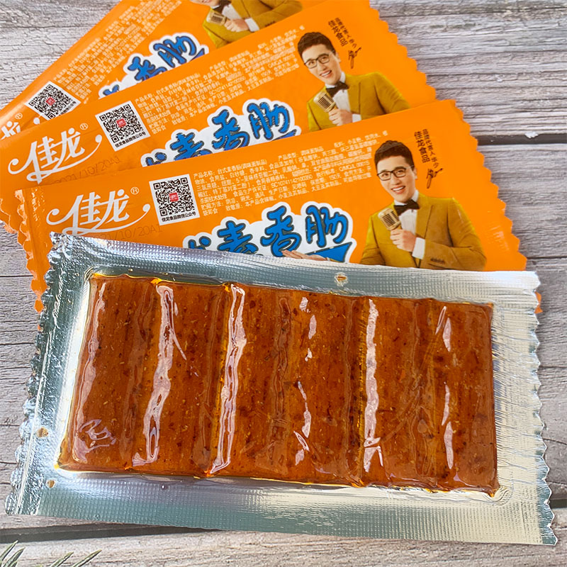 佳龙台式素香肠辣条面筋