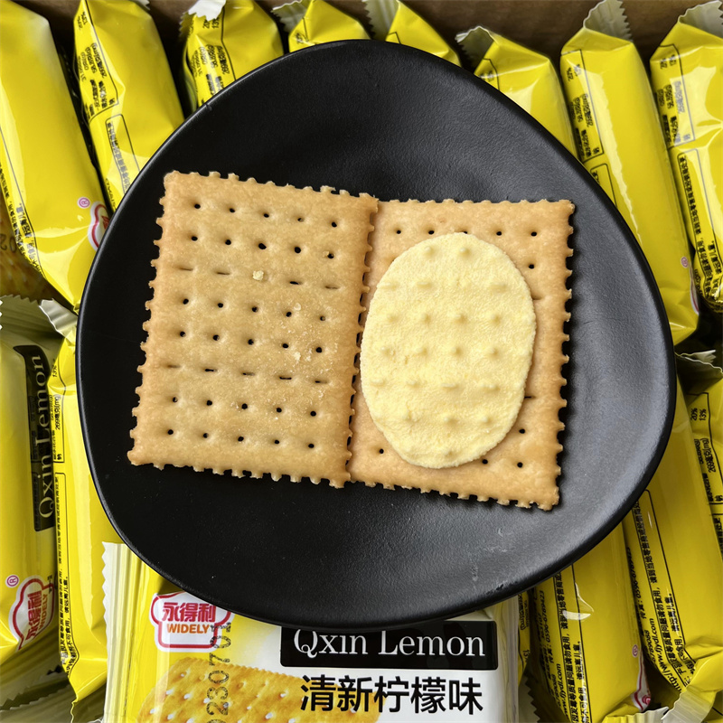 百食驿海盐苏打饼干网红零食