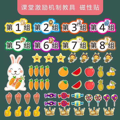 磁性板书贴教师公开课教具