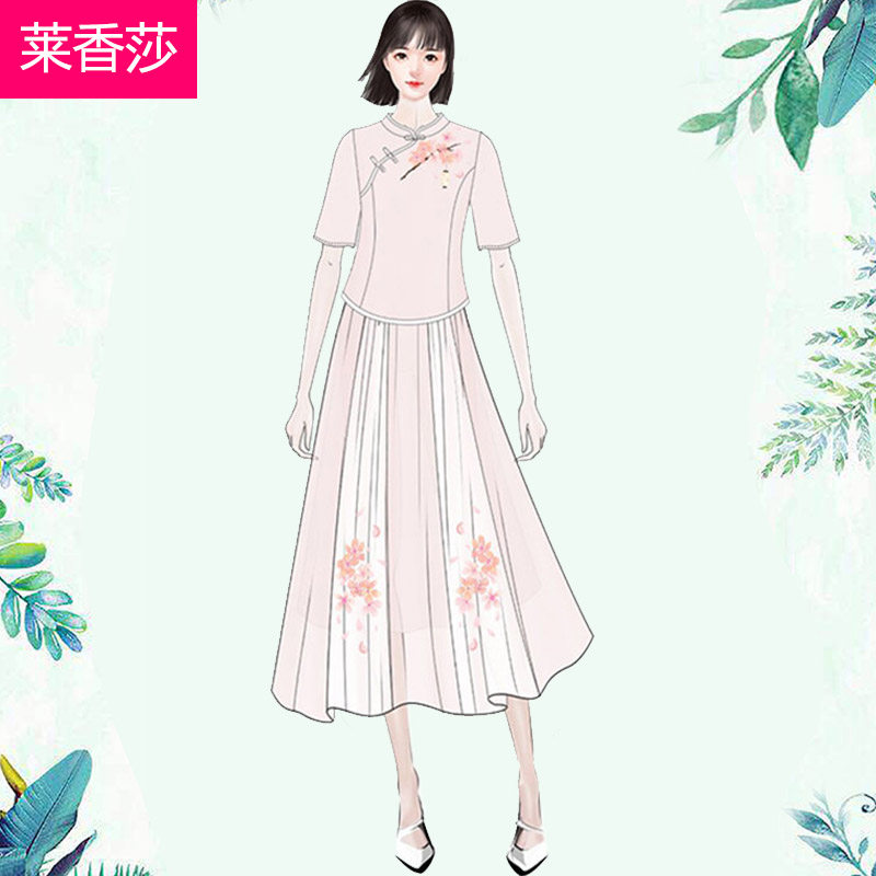 Chinese style Cotton and hemp Embroidery Hanfu Summer wear Improvement Republic of China Retro Tang costume Short sleeved cheongsam jacket suitin the Women's clothing/Boutique , Costume/National costume/Stage costumes , Costume/Chinese clothing , Jacket  category - from Buy2taobao.com to provide professional Taobao agent buy service