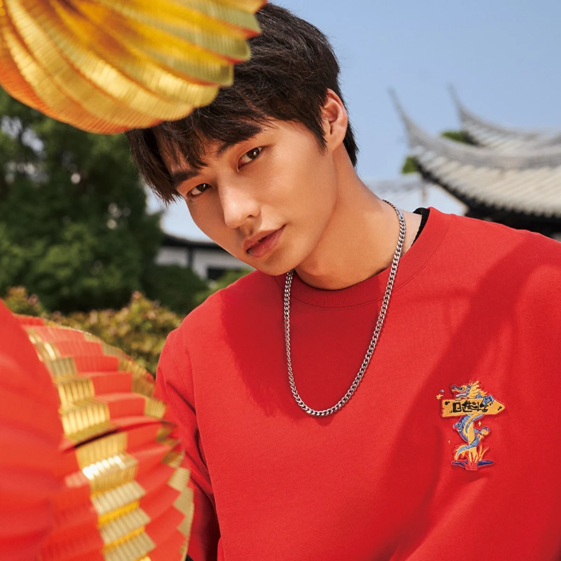 李宁男子短袖文化衫2024新款日进斗金龙年时尚宽松圆领T恤AHSU009,运动服/休闲服装,运动T恤,淘宝优惠券,粉丝福利购,淘宝优惠卷