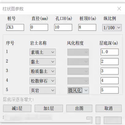 AutoCAD插件优化地质钻孔柱状图绘制插件岩土工程绘图快速