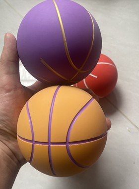 免充气橡胶球户外益智玩具儿童益智玩具减压手捏球弹跳球迷你篮球