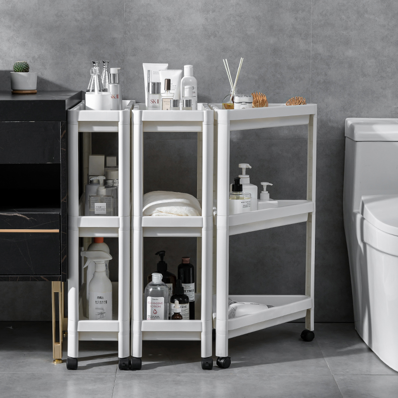 18cm厨房卫生间落地多层缝隙置物架冰箱侧边缝窄缝夹缝收纳整理架,收纳整理,阳台置物架,淘宝优惠券,粉丝福利购,淘宝优惠卷