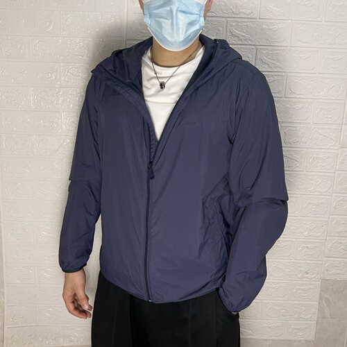 CK男士休闲百搭连帽防水夹克外套