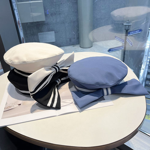 日系学院风甜美可爱贝雷帽