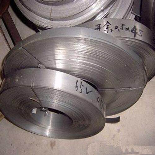 厂家供应55CRSiA锰钢带 发蓝全硬55CrMnA弹簧钢