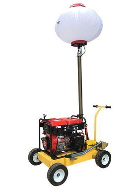 自动升降移动灯塔公路施工汽油发电机组照明灯车Lighting lampH