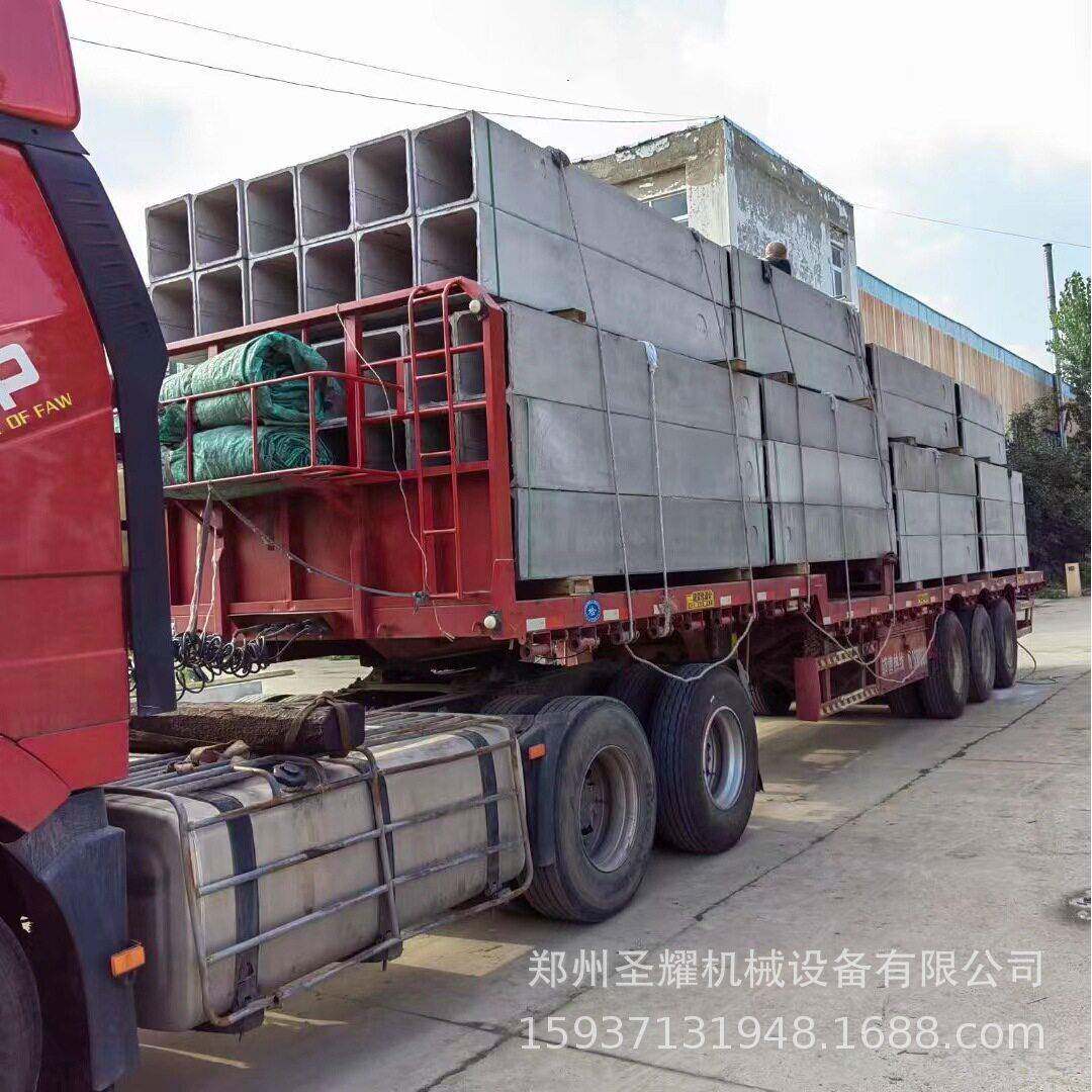 气动水泥烟道机省时省力防火排烟道通风管道成型机机制水泥烟道机