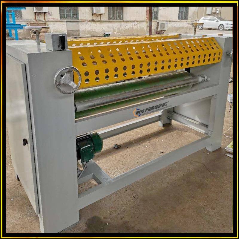 数控室内板涂胶机 PVC发泡板覆膜上胶机 胶合板螺纹辊涂胶机