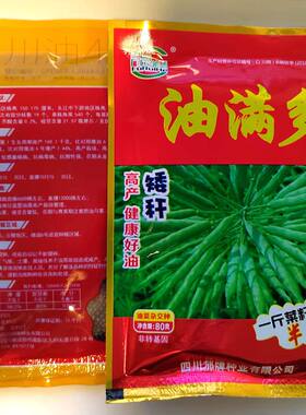 油满多油菜籽中油杂19油菜种子