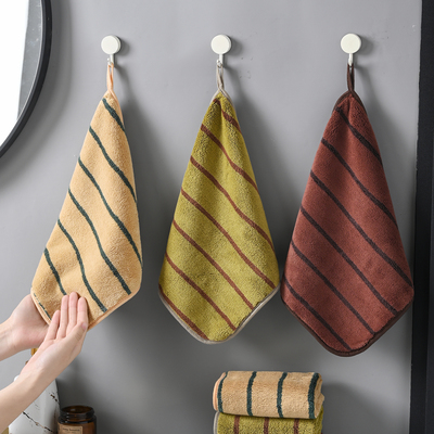 可挂式擦手巾柔软吸水速干小毛巾