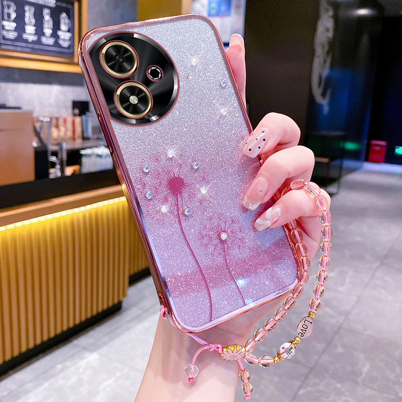 荣耀畅玩50蒲公英闪粉+手链