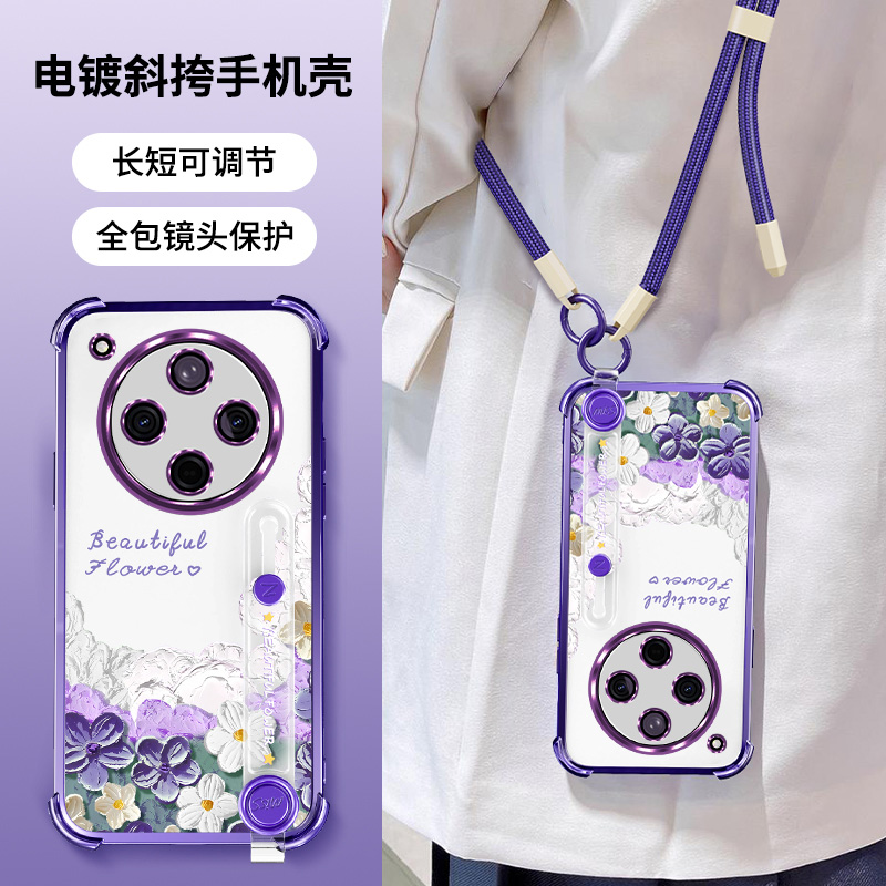 适用oppofindX8S手机壳FindX8pro保护硅胶套x8ultra镜头全包防摔X8S+透明腕带可背挂绳软新款女fandx8高级感