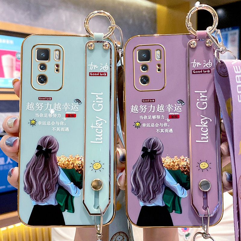 红米note11se捧花女孩腕带
