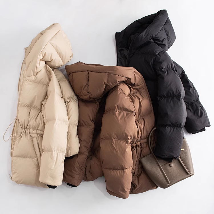 鹅绒服超轻加厚保暖时尚收腰显瘦