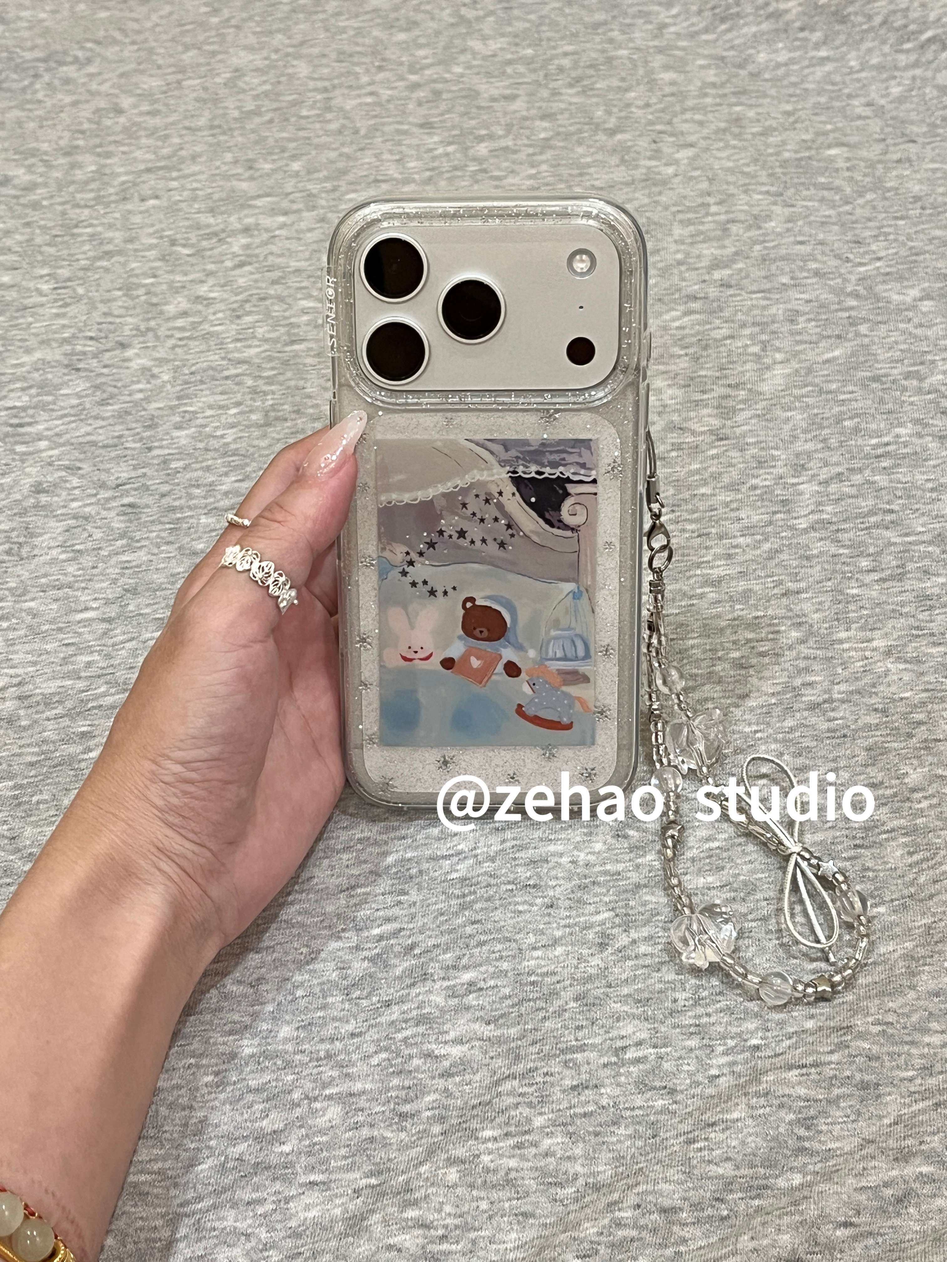 透明细闪可爱睡衣小熊适用于苹果17promax手机壳iphone16pro · 透明细闪可爱睡衣小熊,3C数码配件,手机保护套/壳,淘宝优惠券,粉丝福利购,淘宝优惠卷