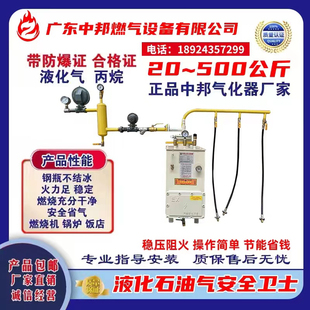 中邦20-500kgLPG石油液化气气化器汽化器气化炉防爆加热器汽化炉