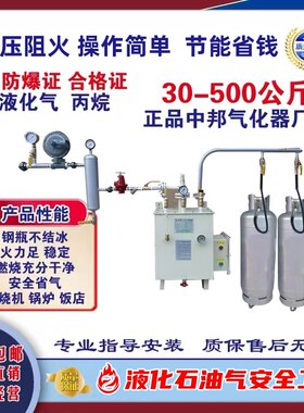 中邦丙烷气化炉防爆气化器气化炉