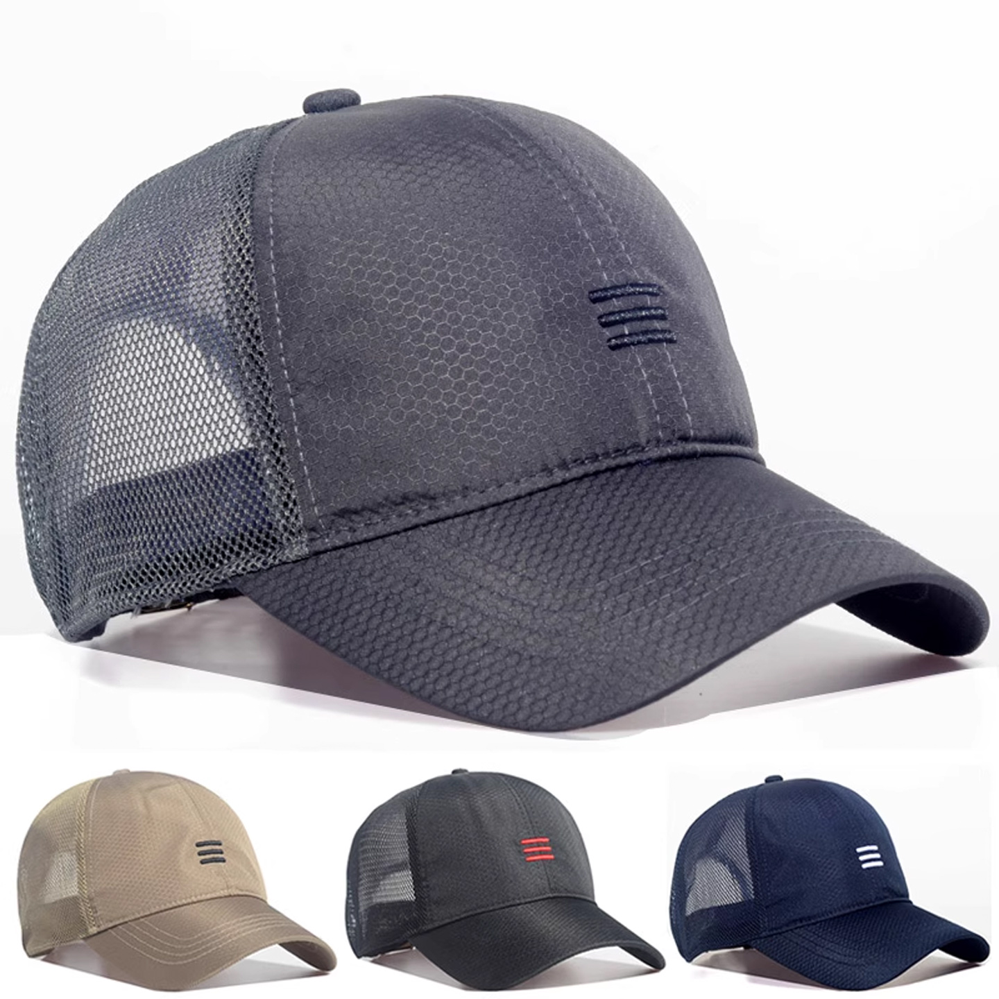 夏季加大鸭舌帽大头围帽子