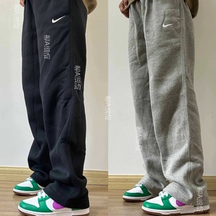 耐克/Nike 男子秋冬新款运动休闲宽松直筒针织加绒长裤623455-323