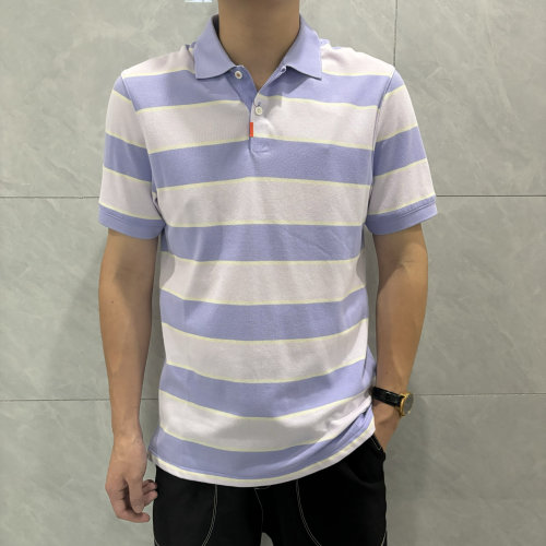 Nike/耐克 男子夏季高尔夫速干条纹运动休闲POLO衫短袖T恤 DH0901
