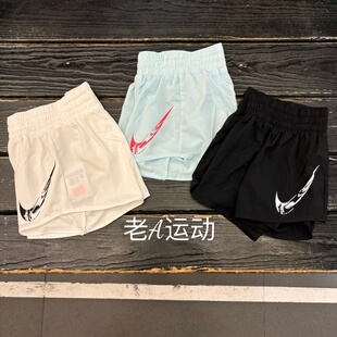 正品Nike/耐克 女子速干跑步运动训练防走光田径三分短裤FV6365