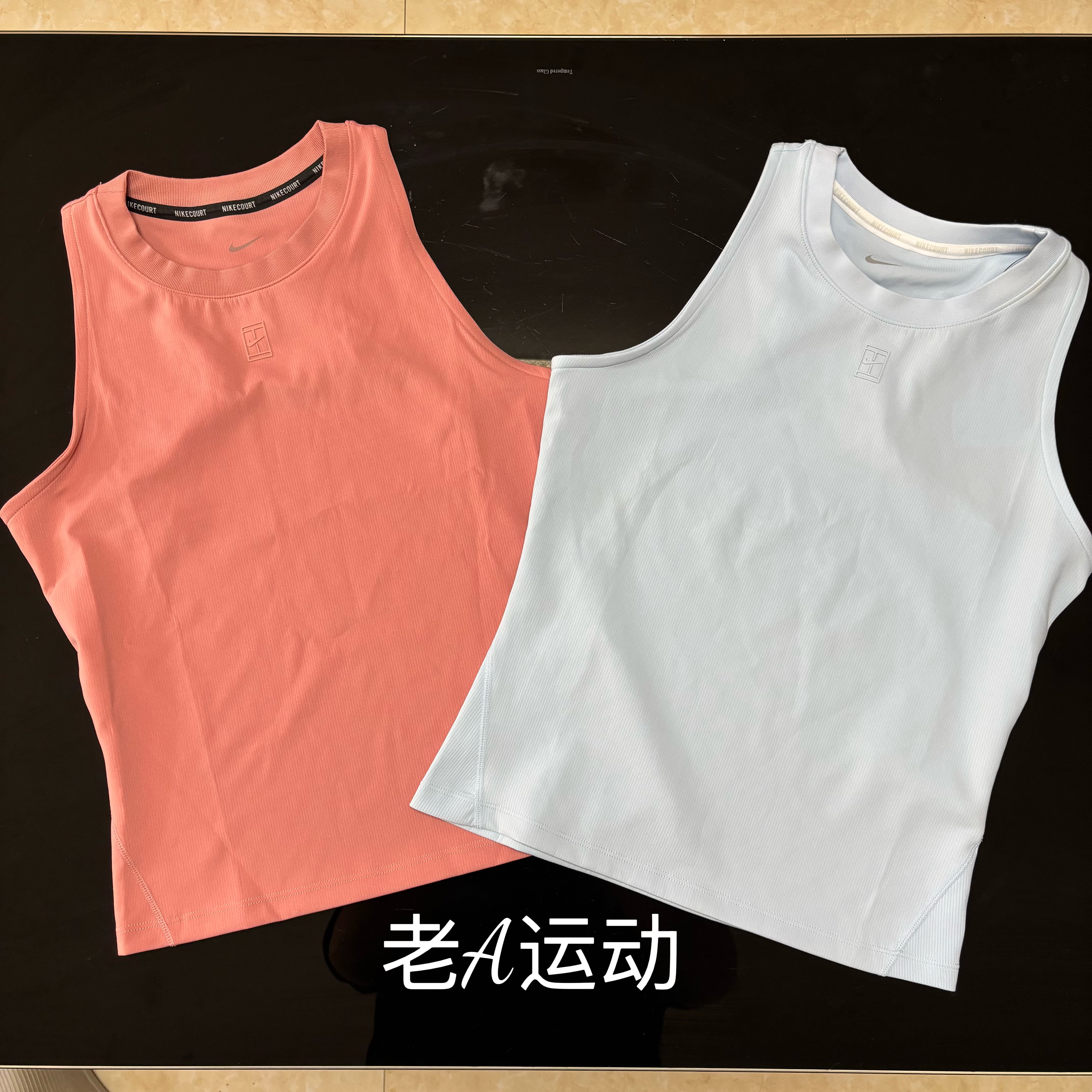 Nike/耐克女子网球运动训练郑钦文同款速干透气无袖T恤背心FZ6658