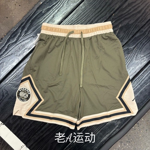 正品耐克 AJ 男子夏季运动休闲训练速干透气四分篮球短裤HV1264