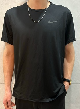 正品Nike耐克 男子夏季运动健身跑步训练速干透气短袖T恤CZ1182