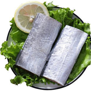 B星渔大号海捕带鱼段去头去尾冷冻海鲜小眼刀鱼段含保鲜冰衣5斤