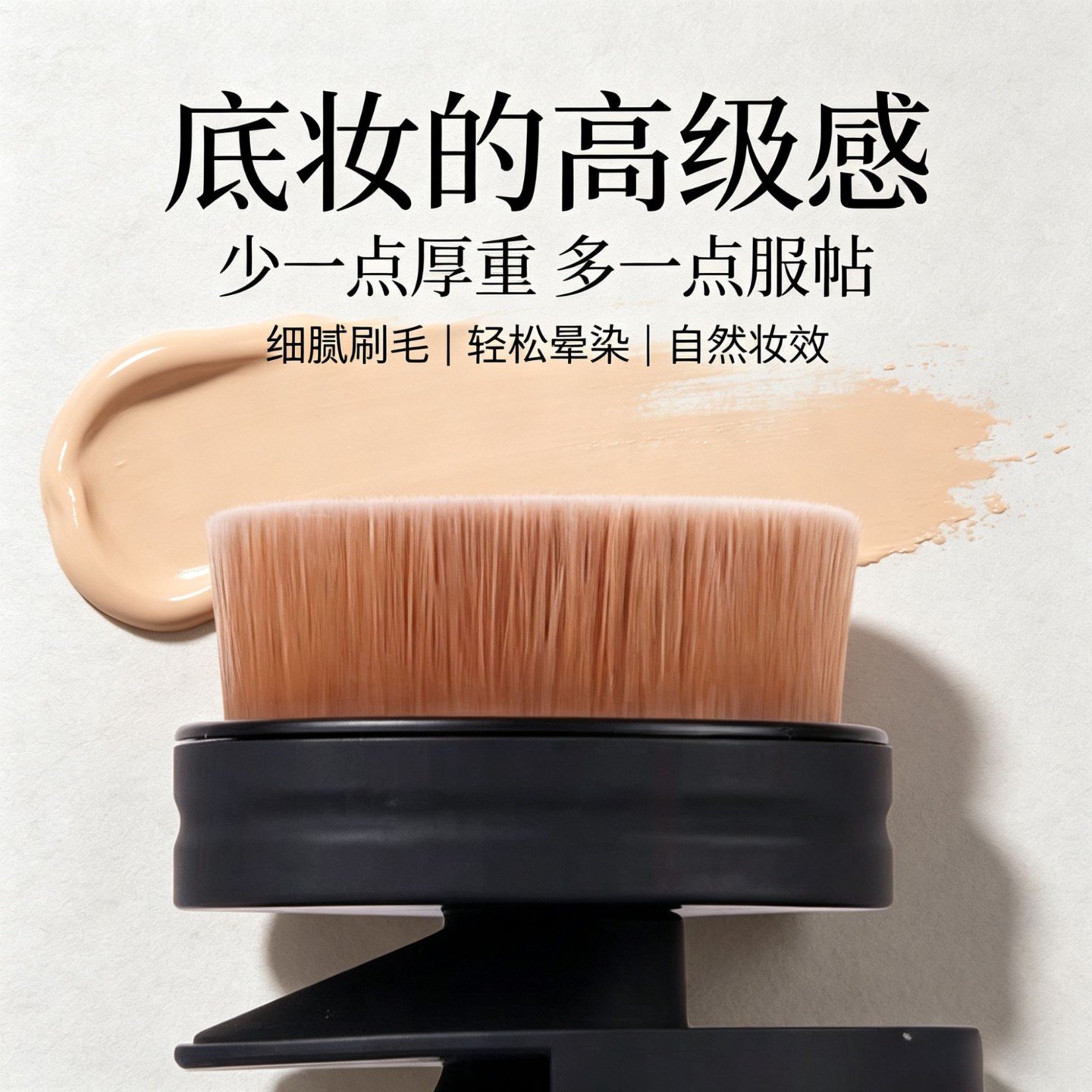 多功能软毛印章粉底美甲清洁刷