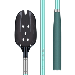 光威清月二代碳素打窝勺钓鱼抛饵勺头远投打窝投饵器超轻