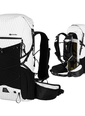 安美路登山包大容量徒步双肩包旅游爬山越野露营轻便户外背包40L