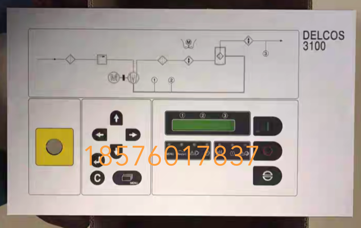 康普电脑板3100空压机控制面板DELCOS 3100 3000电脑面板控制器