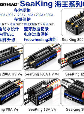 好盈海王V4船模水冷双向无刷电调