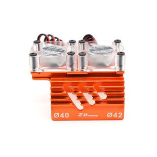 致顶zd racing MX-07暴力遥控大脚车 4274 4282马达散热器
