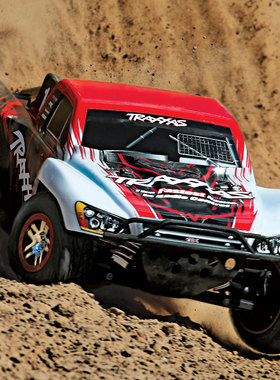 现货TRAXXAS1/10 4驱 TSM 高底盘 Slash 4X4 短卡RTR #68086-4