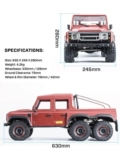 Реалистичный электрический внедорожник, дистанционное управление, умеет карабкаться