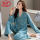 高级感套装 浪莎2026年新款 纯棉长袖 家居服秋冬薄款 睡衣女款 春秋季
