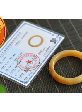 天然和田玉且末糖料55.8mm圈口手镯 重54.91克色泽油润玉质细腻bh