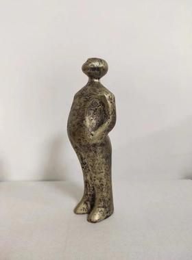 铸铁工艺品办公桌雕塑铸铁抽象