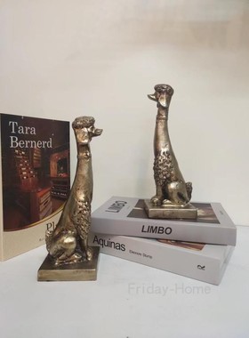 铁书靠美式书房艺术雕塑书档收藏