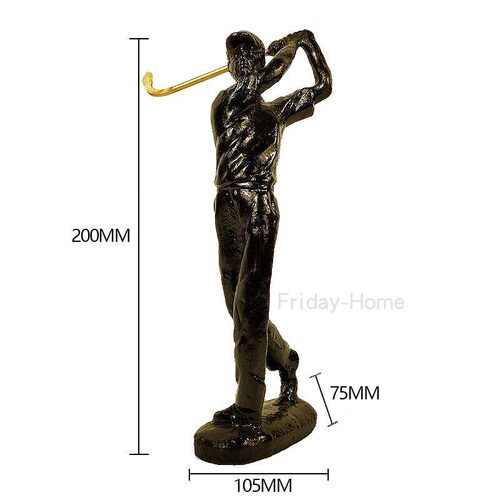 欧式风铸铁办公桌书柜雕塑摆件